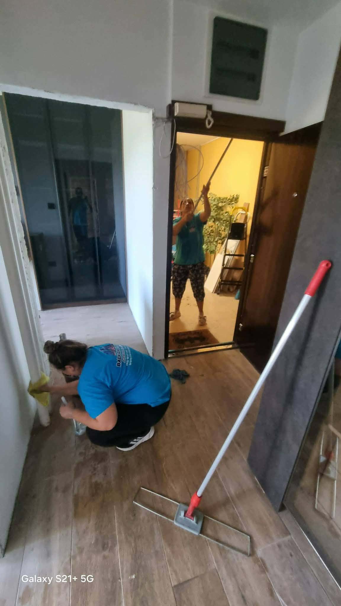 Čišćenje hodnika zgrade